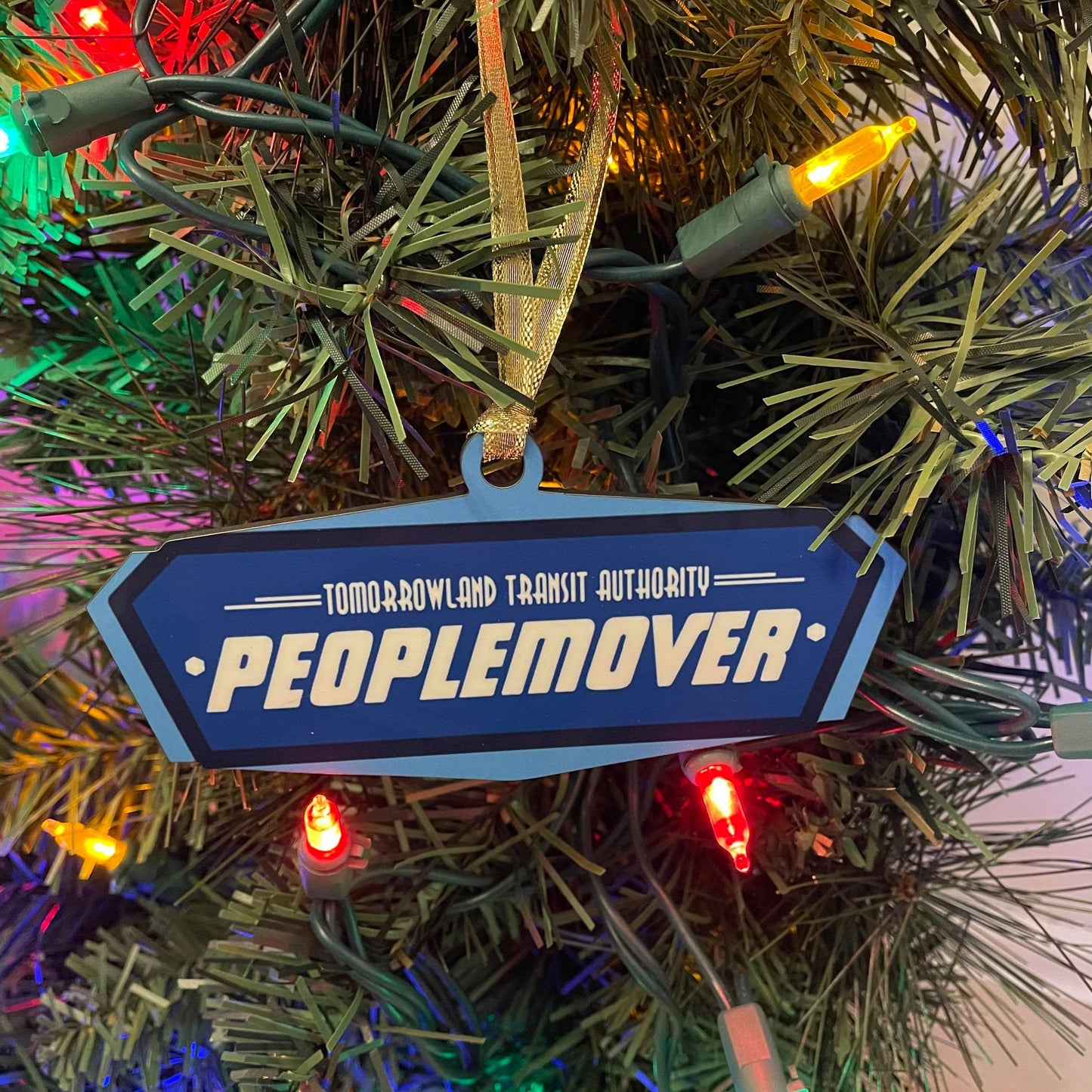 Peoplemover Holiday Ornament