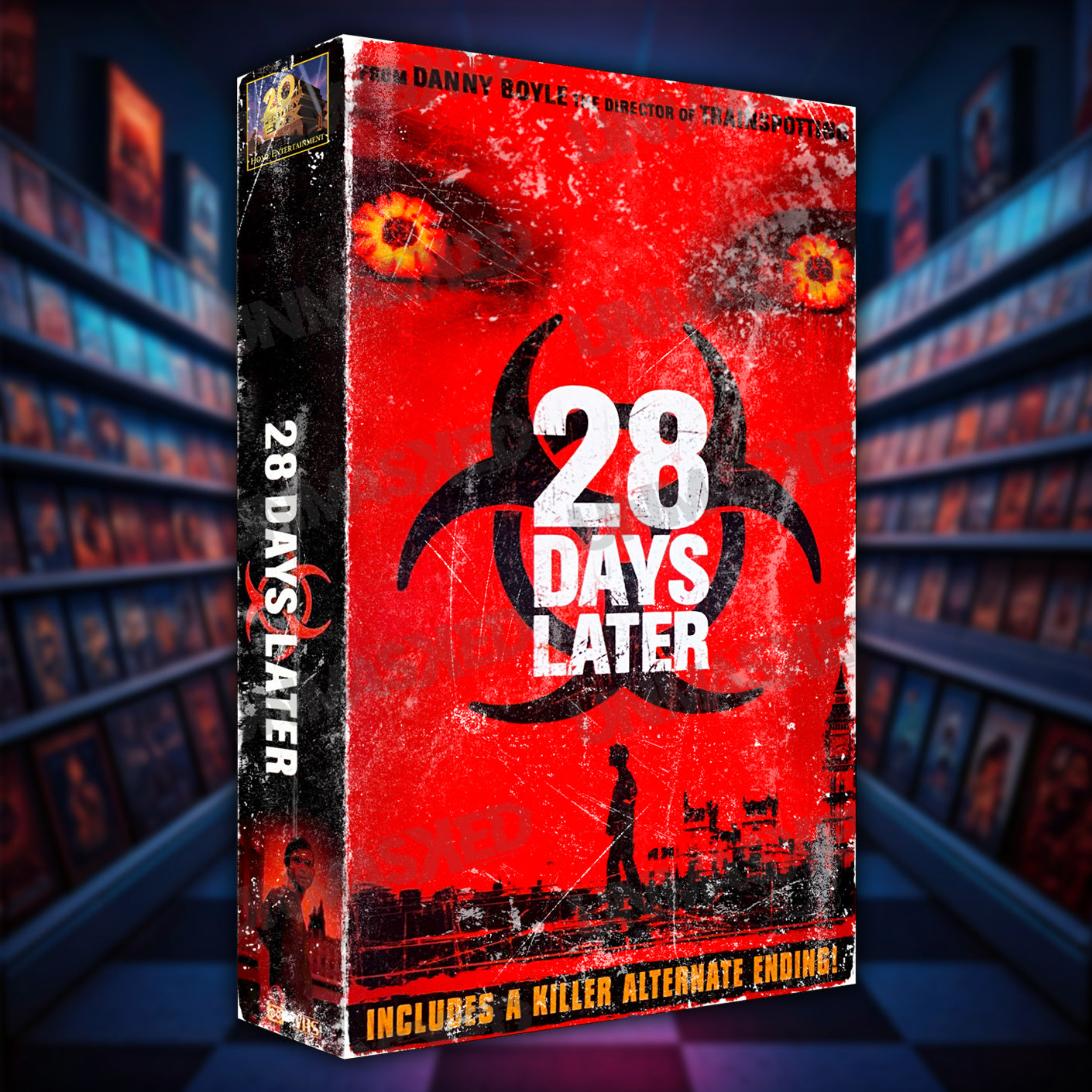 28 Days Later Supersized VHS Wall Art