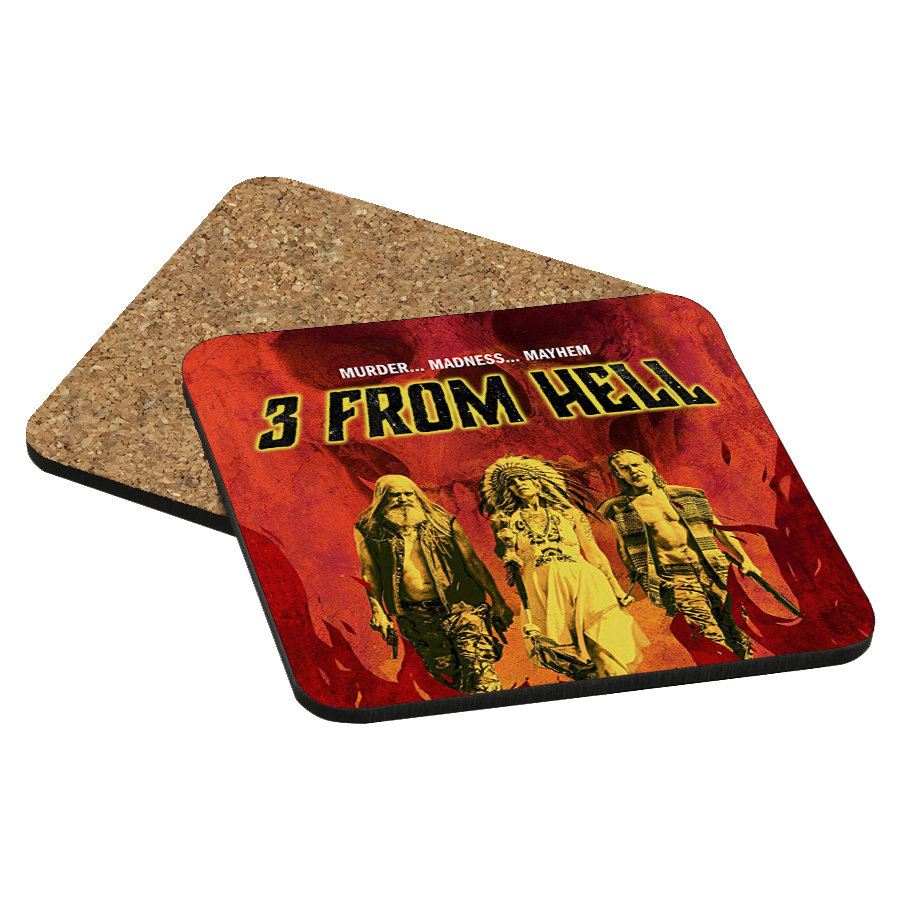 3 from Hell Drink Coaster