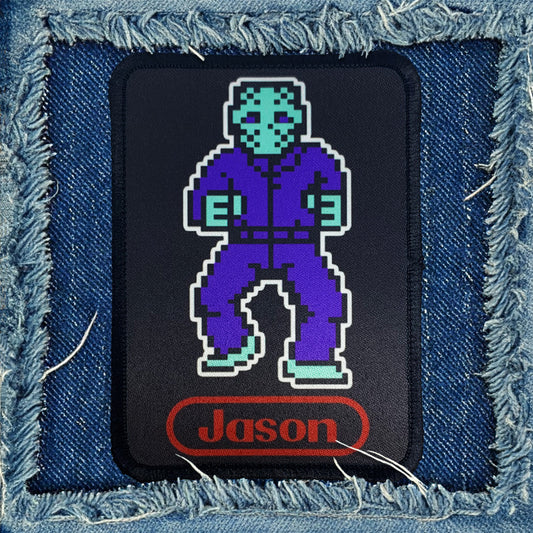 8-bit Jason Iron-On Patch