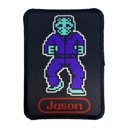 8-bit Jason Iron-On Patch