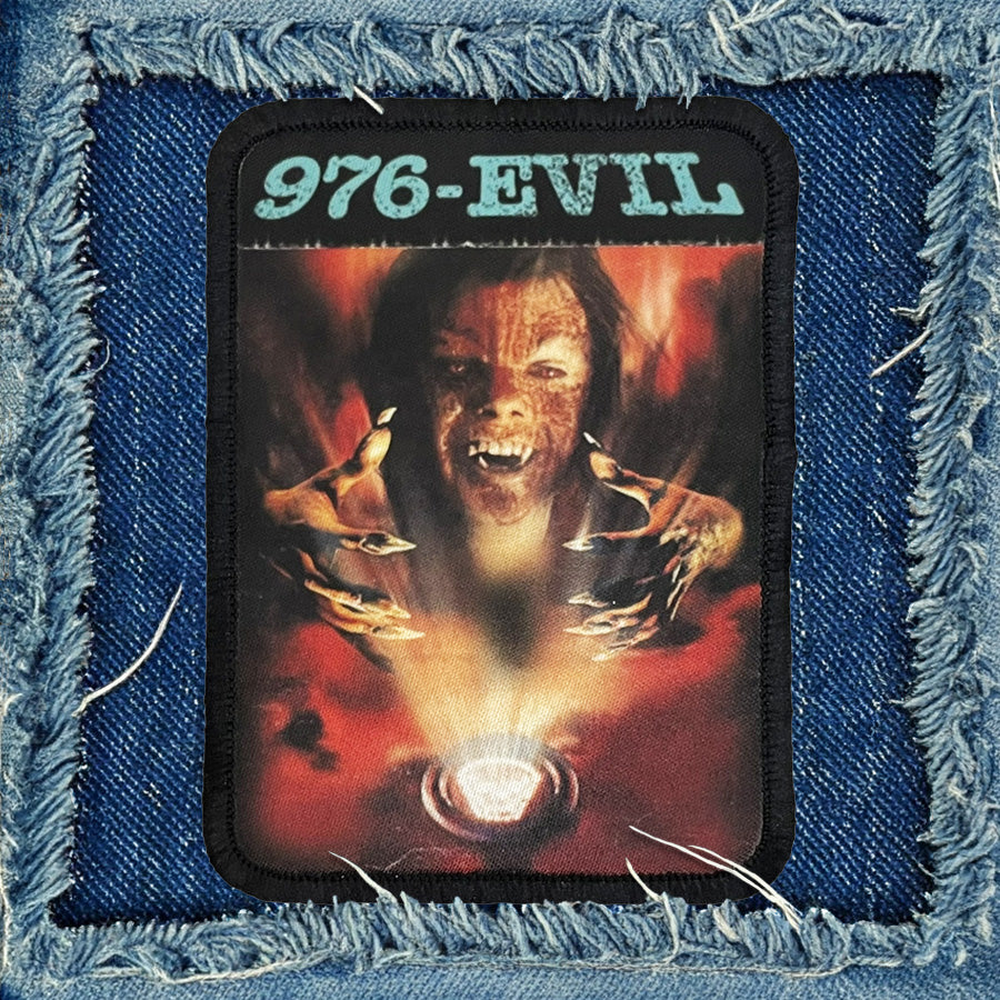 973-Evil Iron-On Patch