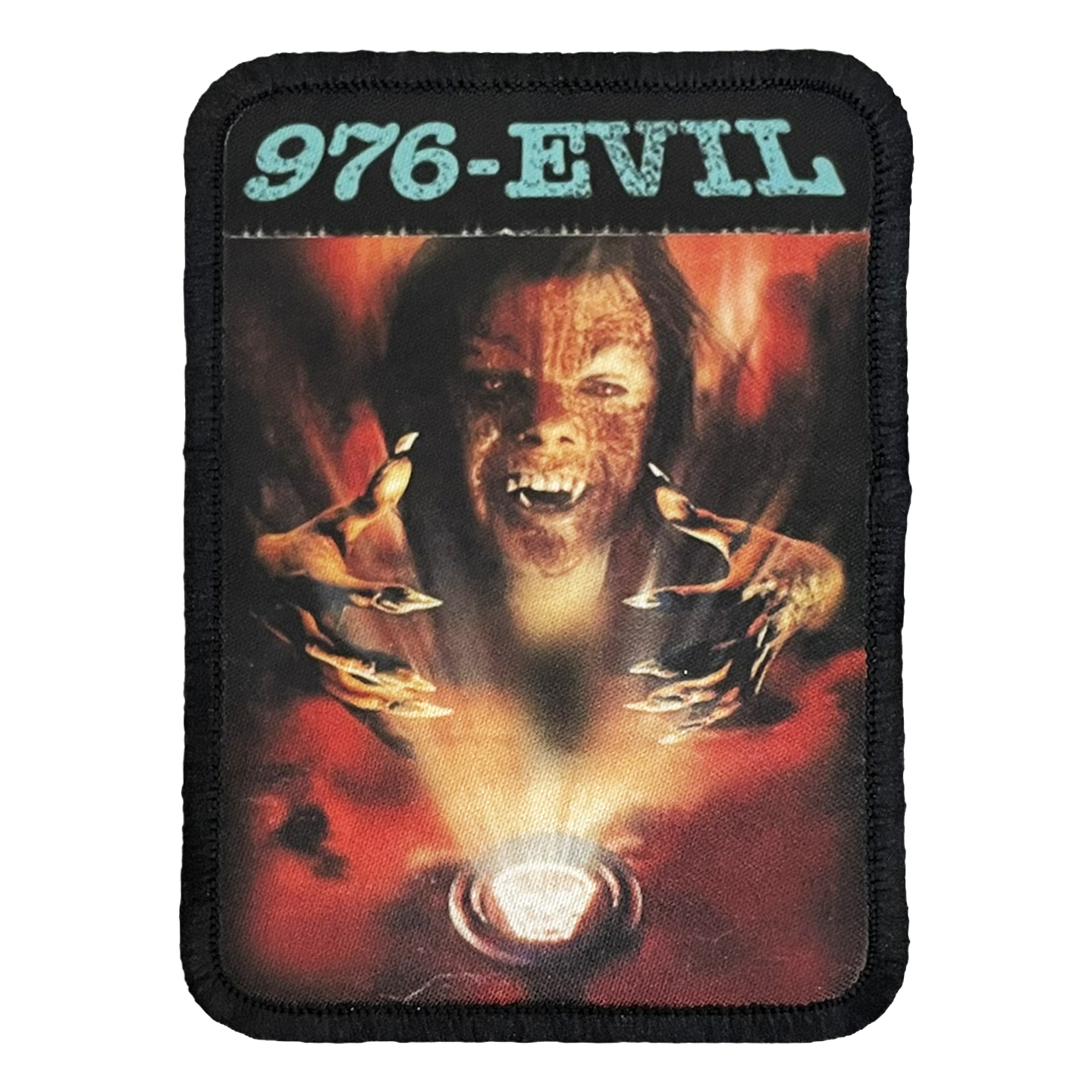 973-Evil Iron-On Patch