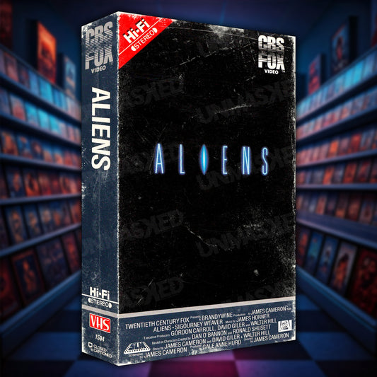 Aliens Supersized VHS Wall Art