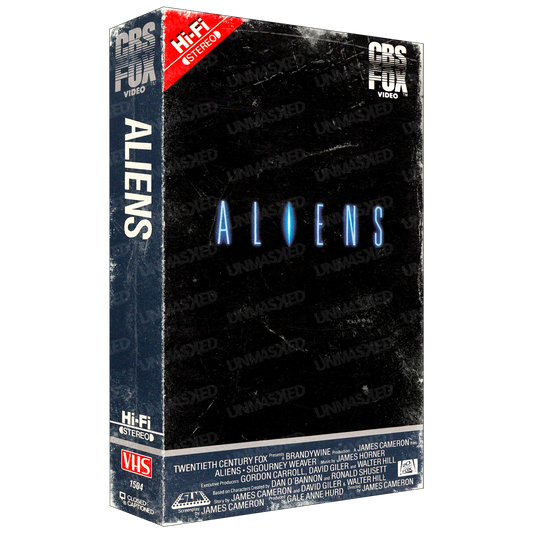 Aliens Supersized VHS Wall Art