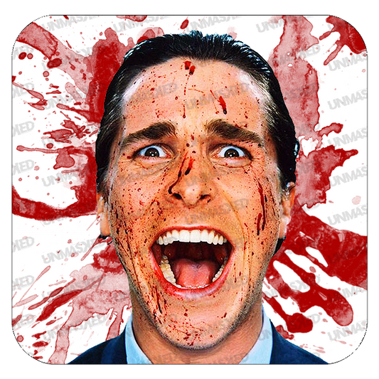 American Psycho Patrick Bateman Drink Coaster