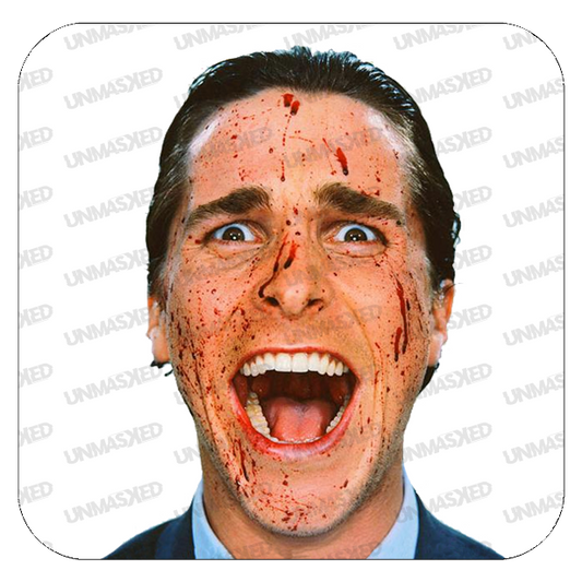 American Psycho Patrick Bateman Drink Coaster