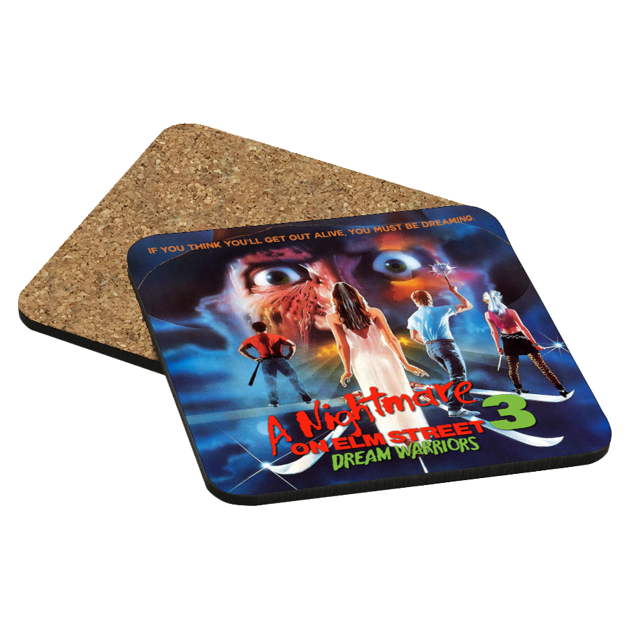 A Nightmare on Elm Street 3 Drink Coaster