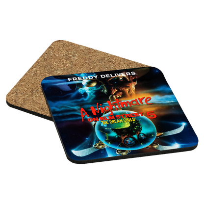 A Nightmare on Elm Street 5 Drink Coaster