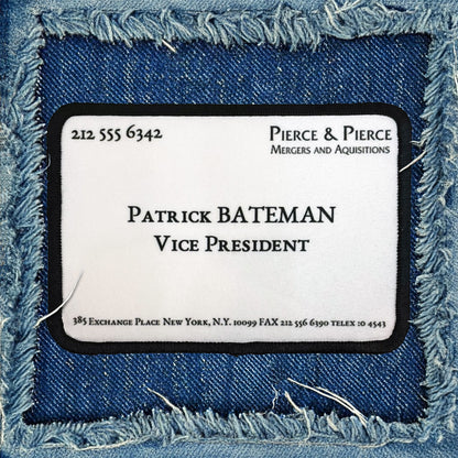 American Psycho Business Card Iron-On Patch