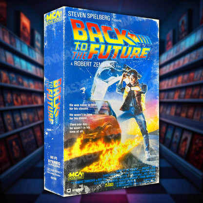 Back to the Future Supersized VHS Wall Art