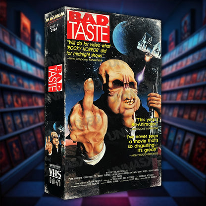 Bad Taste Supersized VHS Wall Art