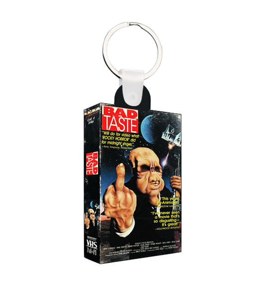 Bad Taste Mini VHS Keychain