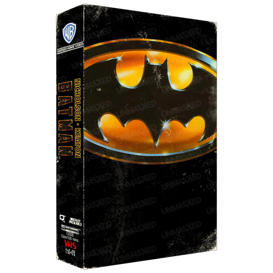 Batman Supersized VHS Wall Art