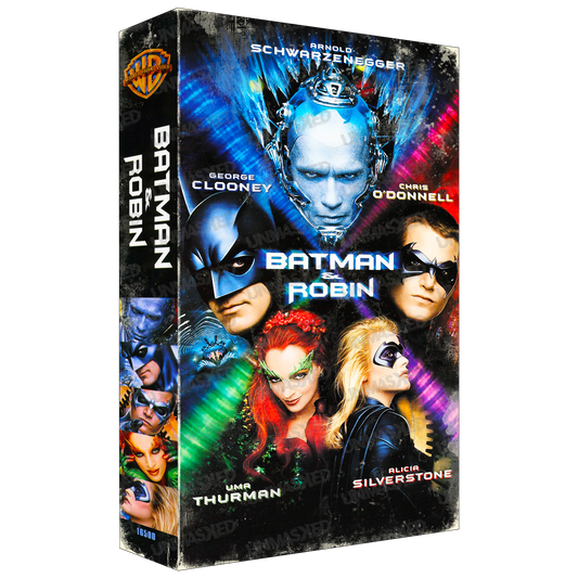 Batman & Robin Supersized VHS Wall Art