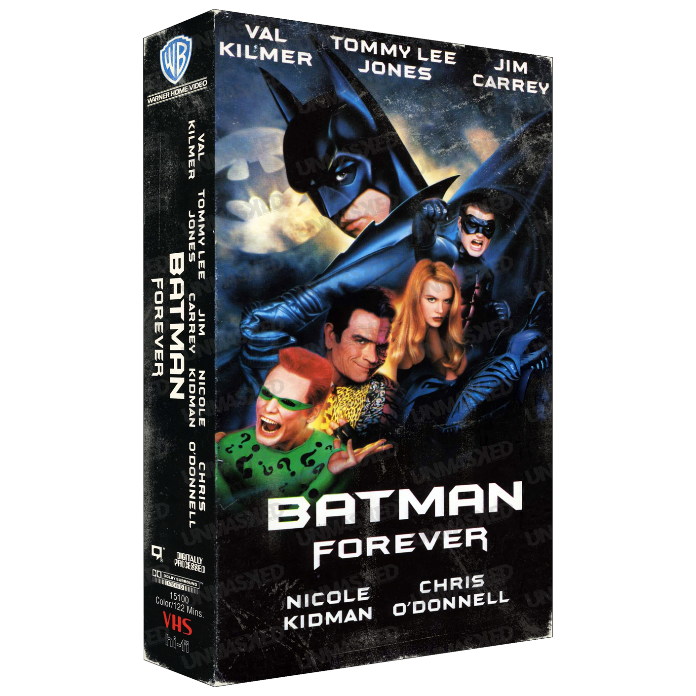 Batman Forever Supersized VHS Wall Art – UNMASKED