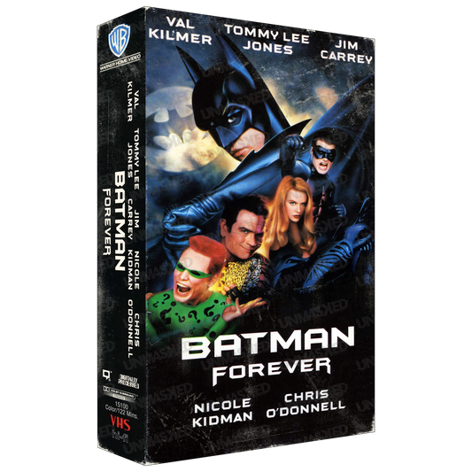 Batman Forever Supersized VHS Wall Art