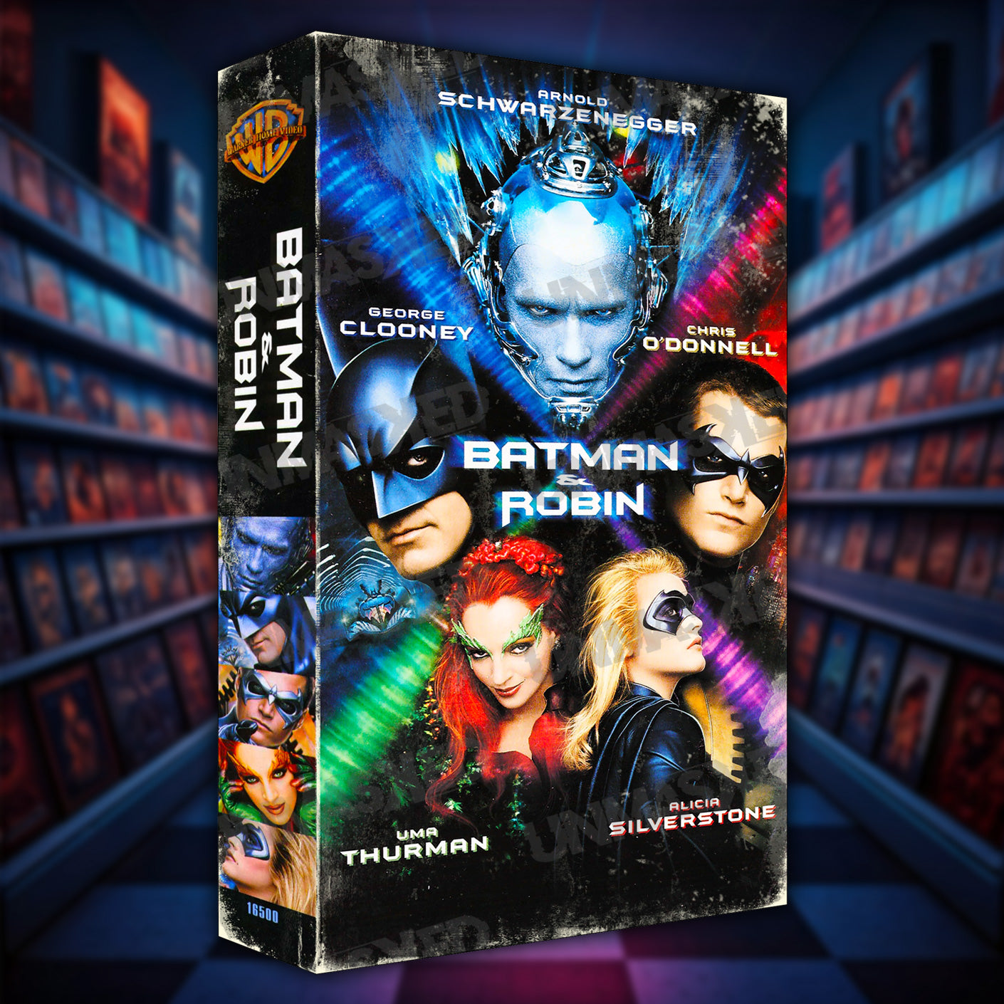 Batman & Robin Supersized VHS Wall Art