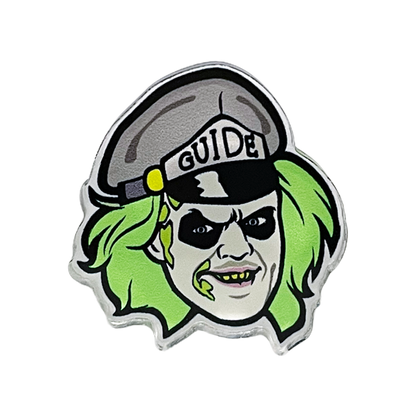 Beetlejuice Acrylic Pin