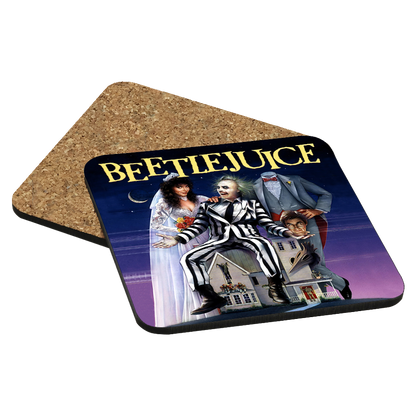 Beetlejuice Drink Coaster