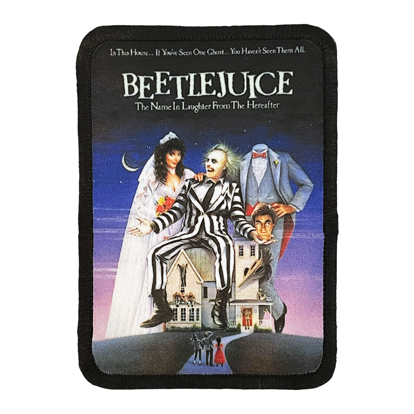 Beetlejuice Iron-On Patch