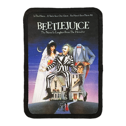 Beetlejuice Iron-On Patch