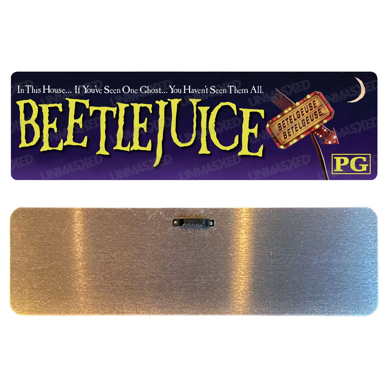 Beetlejuice Aluminum Street Sign