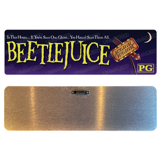 Beetlejuice Aluminum Street Sign