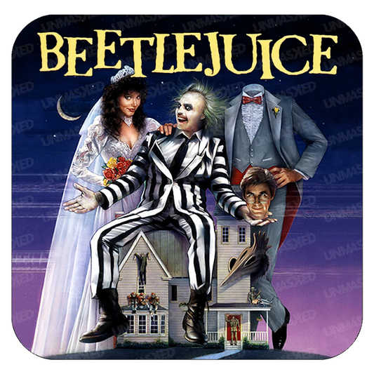 Beetlejuice Drink Coaster