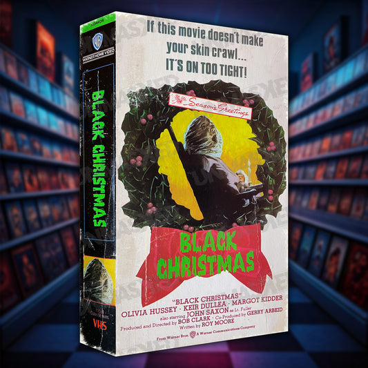 Black Christmas Supersized VHS Wall Art