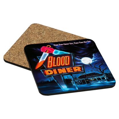 Blood Diner Drink Coaster