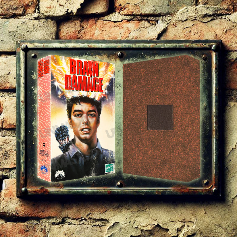 Brain Damage Mini VHS Magnet