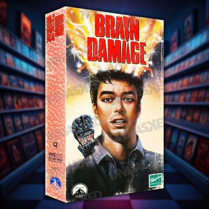 Brain Damage Supersized VHS Wall Art