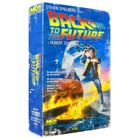 Back to the Future Supersized VHS Wall Art