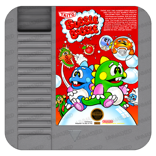 Bubble Bobble NES Drink Coaster