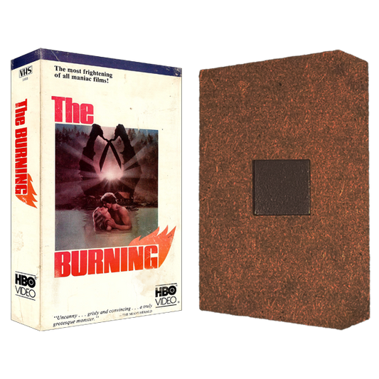 The Burning Mini VHS Magnet