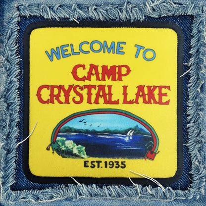 Camp Crystal Lake Iron-On Patch