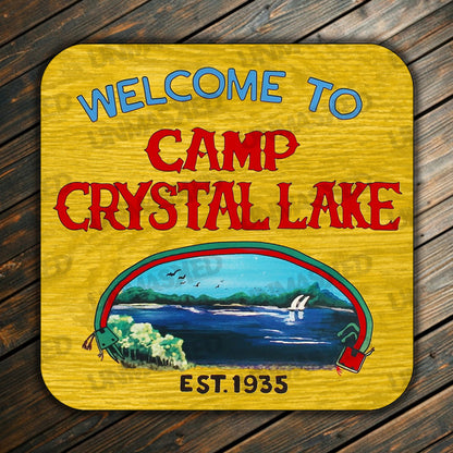 Camp Crystal Lake Drink Coaster