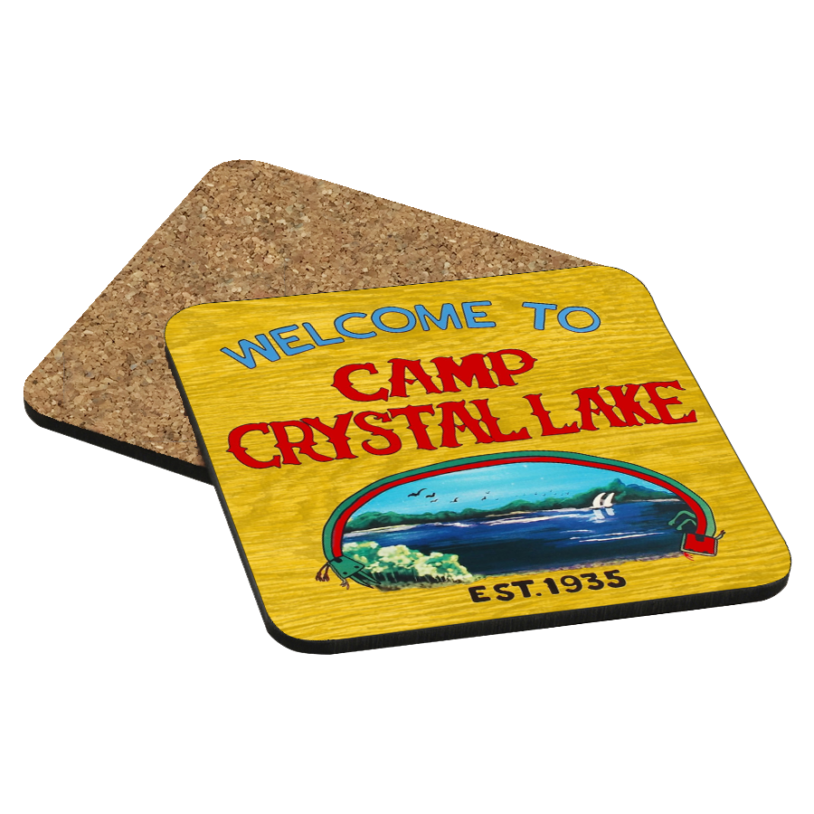 Camp Crystal Lake Drink Coaster