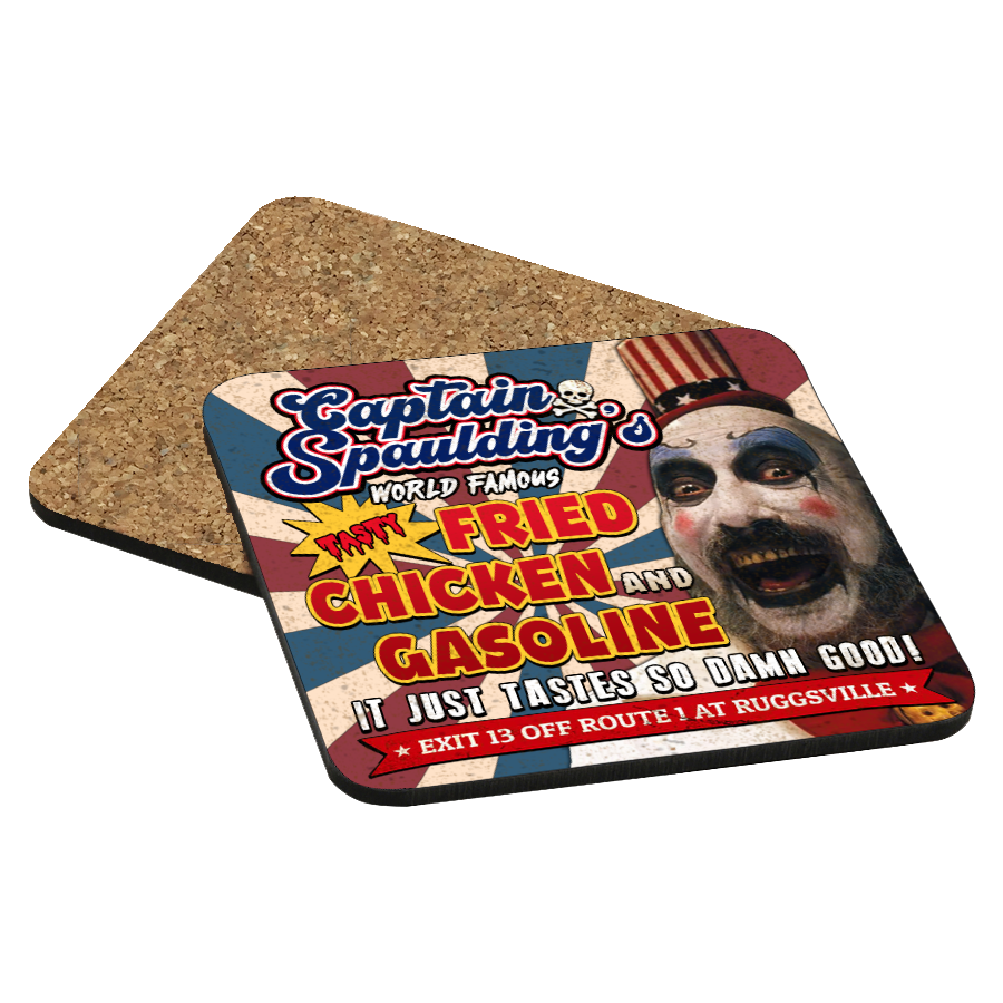 Captain Spaulding Drink Coaster