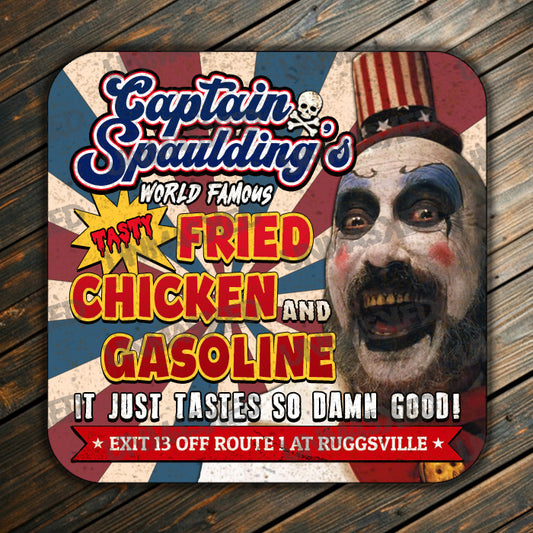 Captain Spaulding Drink Coaster