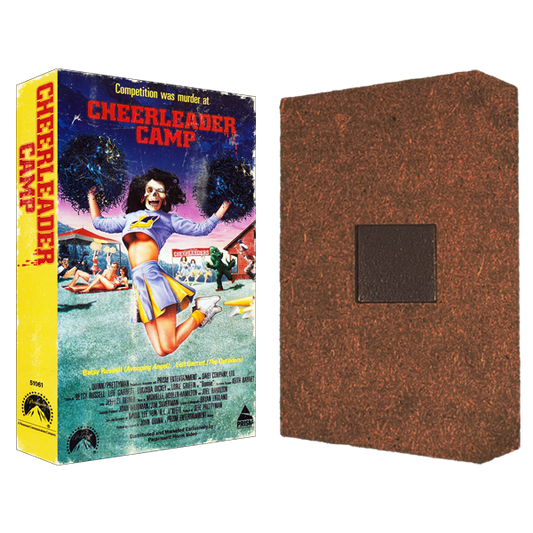 Cheerleader Camp Mini VHS Magnet