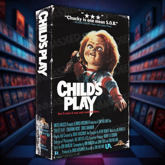 Child's Play Supersized VHS Wall Art