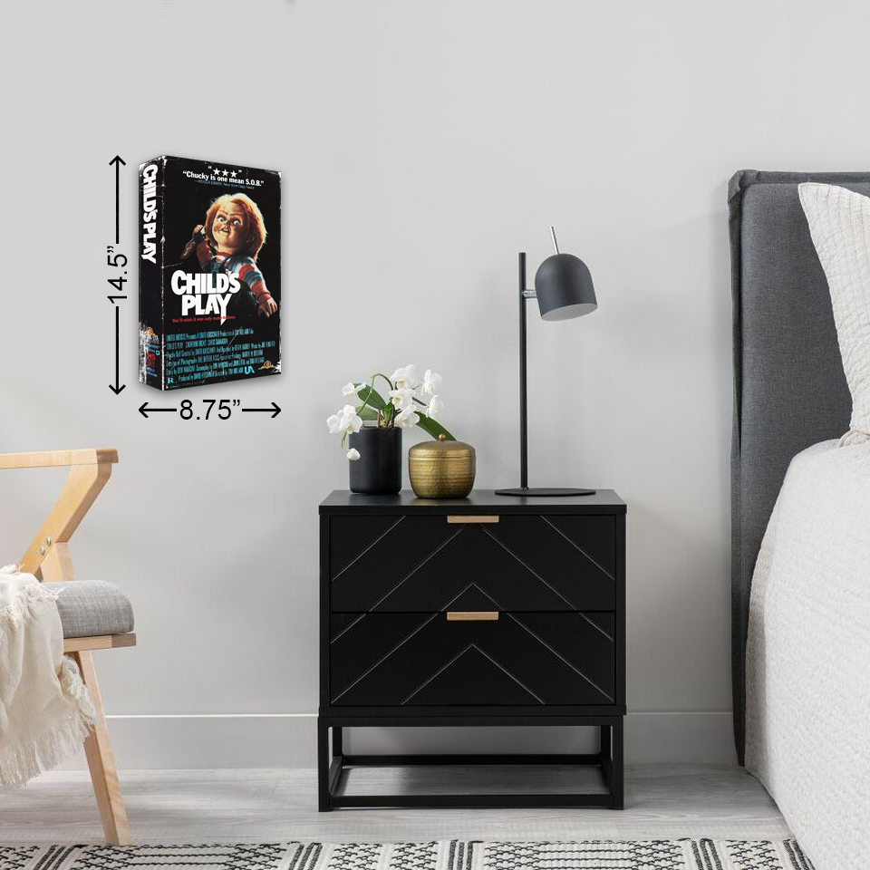 Child's Play Supersized VHS Wall Art