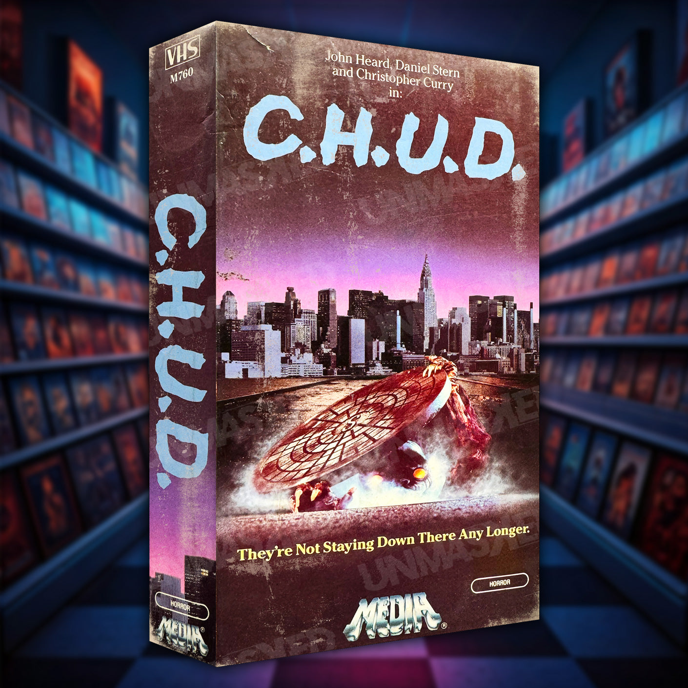 C.H.U.D. Supersized VHS Wall Art