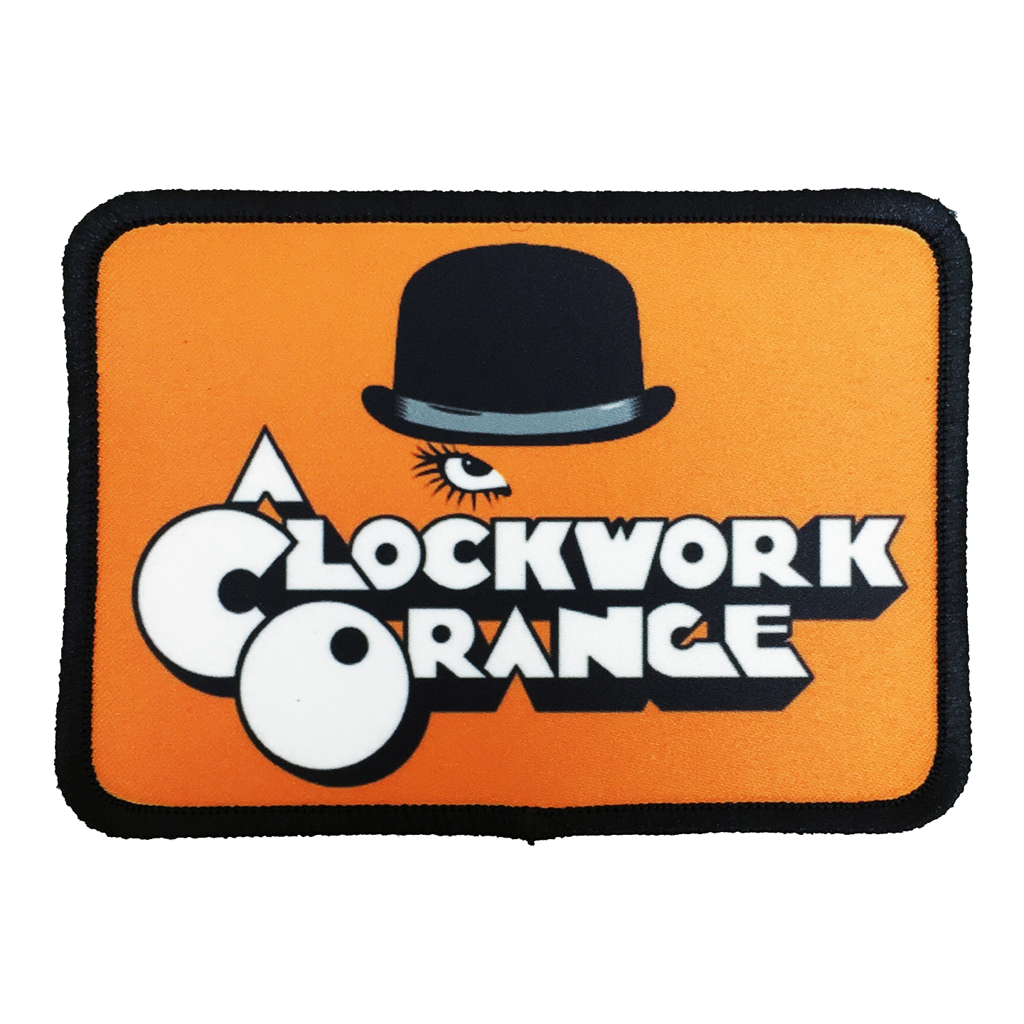 A Clockwork Orange Iron-On Patch - UNMASKED Horror & Punk Patches and Decor