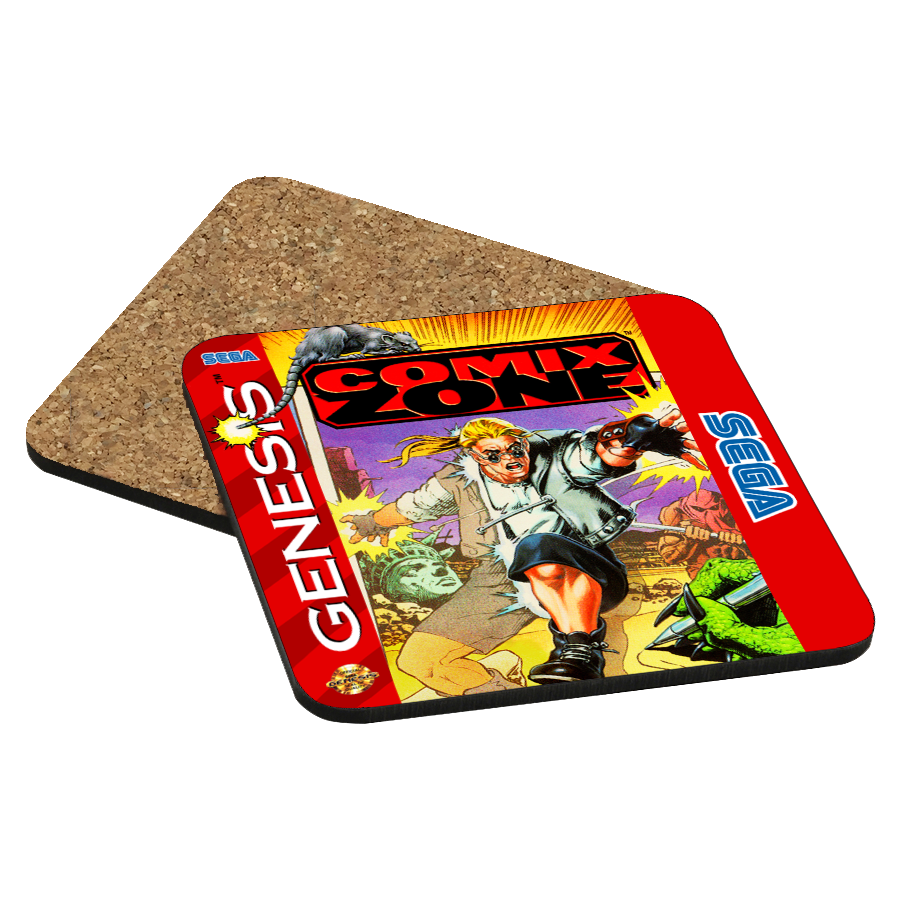 Comix Zone Genesis Drink Coaster