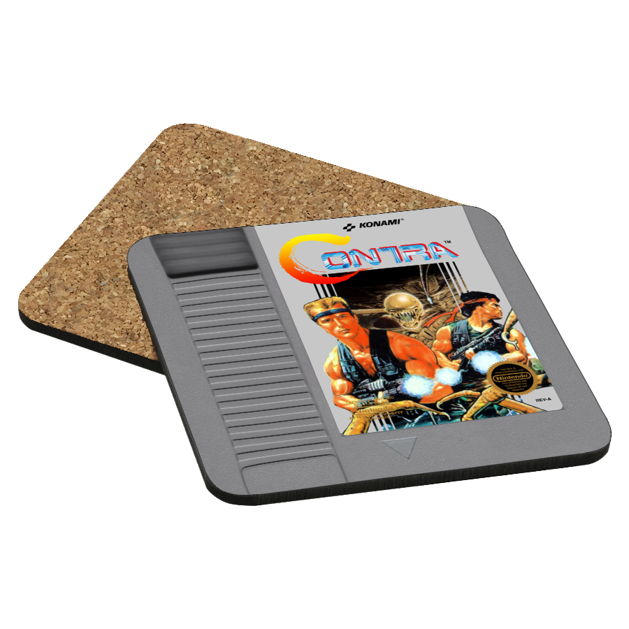 Contra NES Drink Coaster