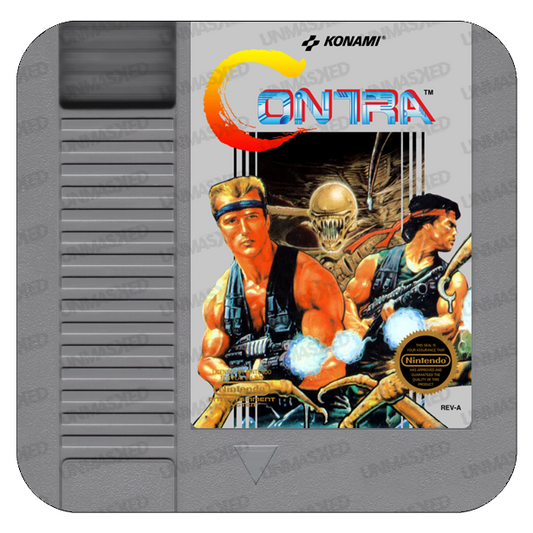 Contra NES Drink Coaster