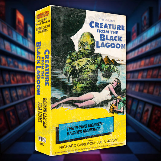 Creature from the Black Lagoon Supersized VHS Wall Art